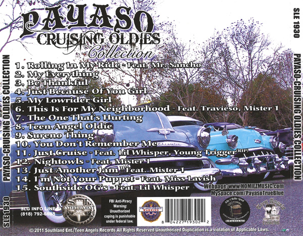 Payaso - Cruising Oldies The Collection Chicano Rap